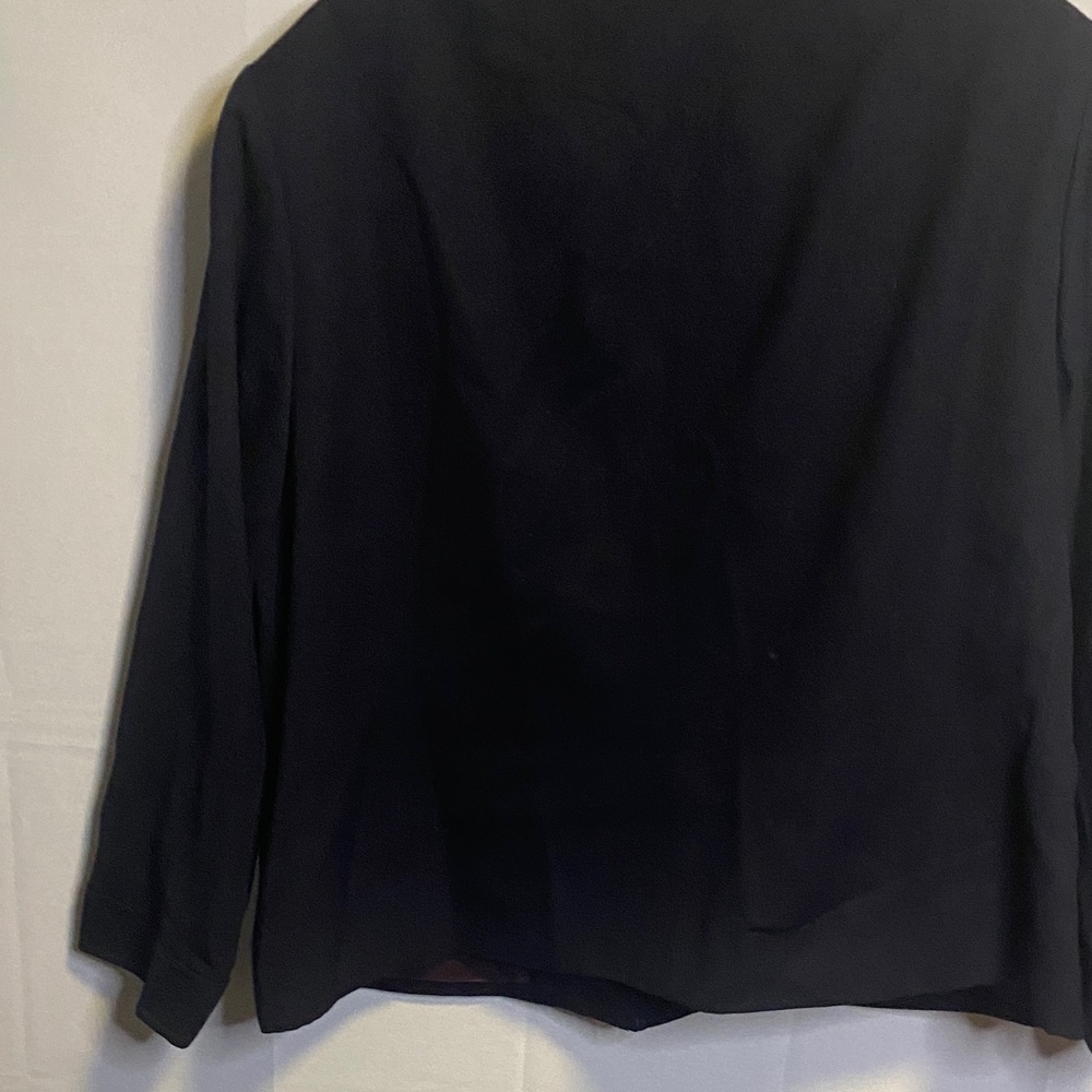 Liz Claiborne Black Lightweight Jacket - Picture 7 of 9